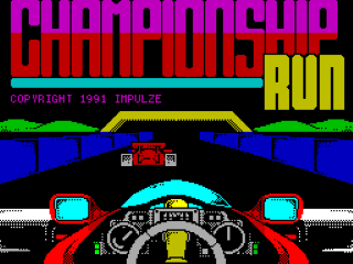Champions title screen for ZX Spectrum